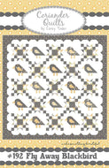 Fly Away Blackbird Quilt Pattern by Corey Yoder