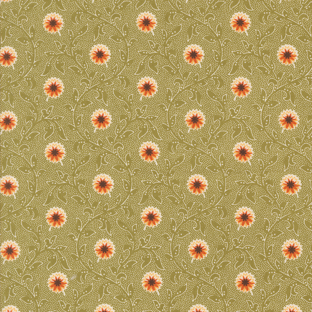 Pumpkin Spice Gatherings Flowering Blooms Basil by Primitive Gatherings