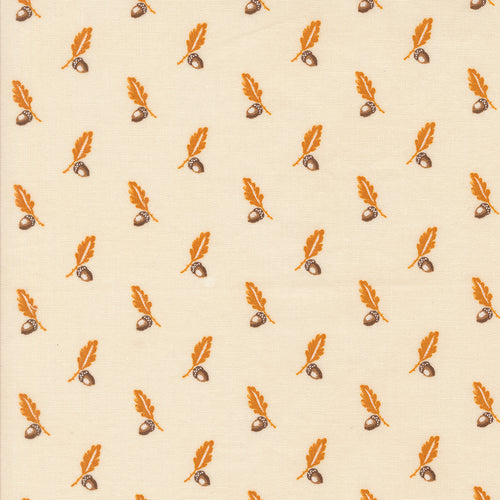 Pumpkin Spice Gatherings Acorn and Oak Cream Pumpkin by Primitive Gatherings