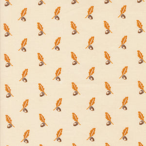 Pumpkin Spice Gatherings Acorn and Oak Cream Pumpkin by Primitive Gatherings