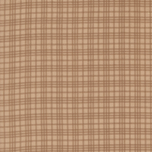 Pumpkin Spice Gatherings Open Plaid Khaki by Primitive Gatherings