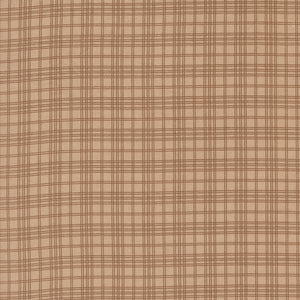 Pumpkin Spice Gatherings Open Plaid Khaki by Primitive Gatherings