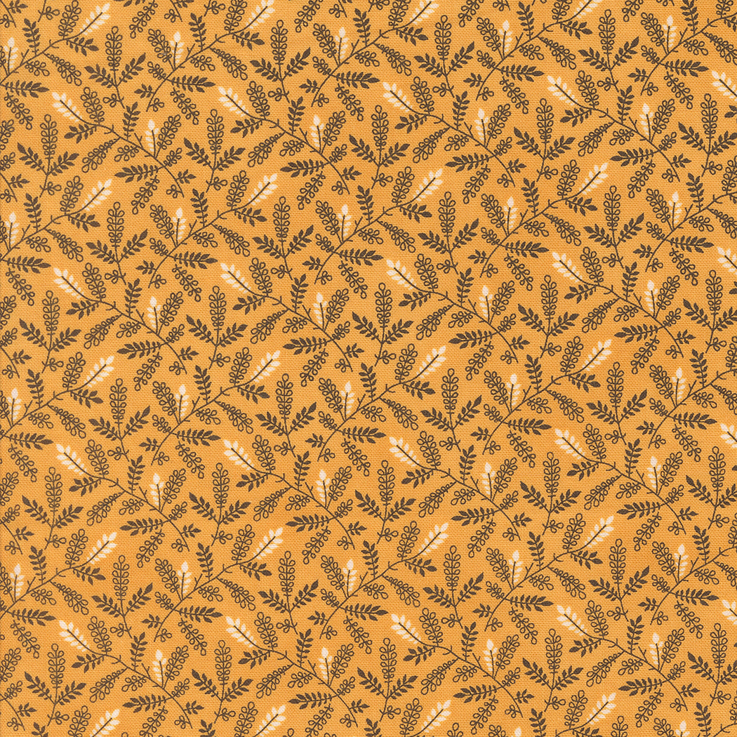 Pumpkin Spice Gatherings Leaf Vines Moon Beam by Primitive Gatherings