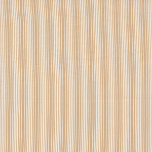 Pumpkin Spice Gatherings Linen Stripes Khaki by Primitive Gatherings