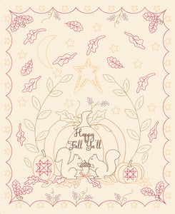 Pumpkin Spice Gatherings Panel Multi by Primitive Gatherings