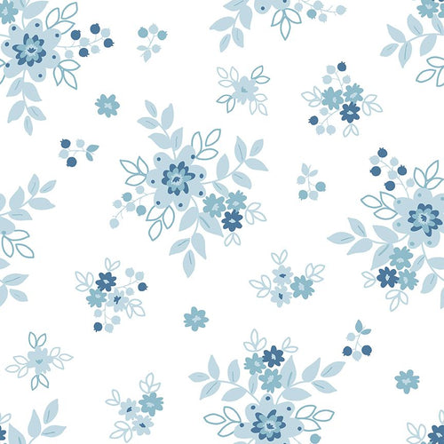 Simply Country Wide Back Floral White by Tasha Noel