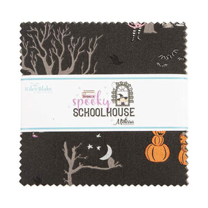 Spooky Schoolhouse - 5" Stacker by Melissa Mortenson