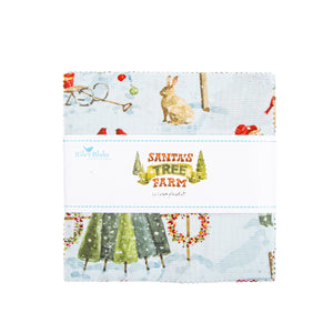 Santa's Tree Farm 5 " Stacker by Lisa Audit