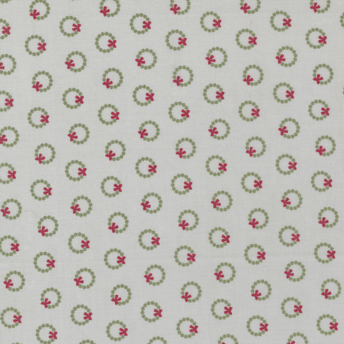 Christmas Eve - Wreath Dot Silver by Lella Boutique