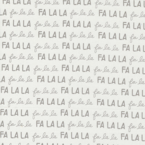 Christmas Eve - Merry Text Snow by Lella Boutique