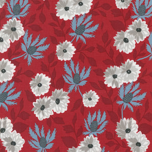 Old Glory - Liberty Bouquet Florals Red by Lella Boutique