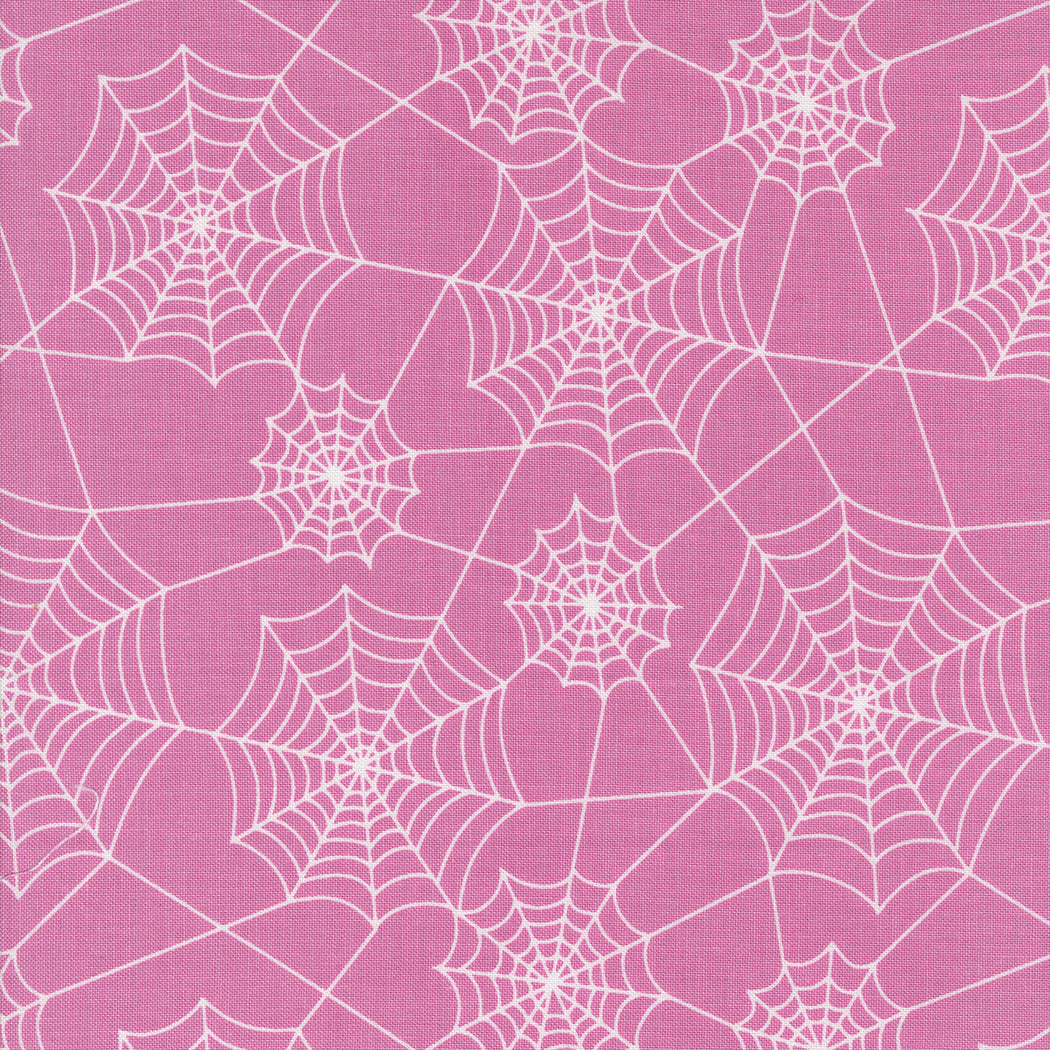 Hey Boo - Novelty Spiderwebs Purple Haze by Lella Boutique