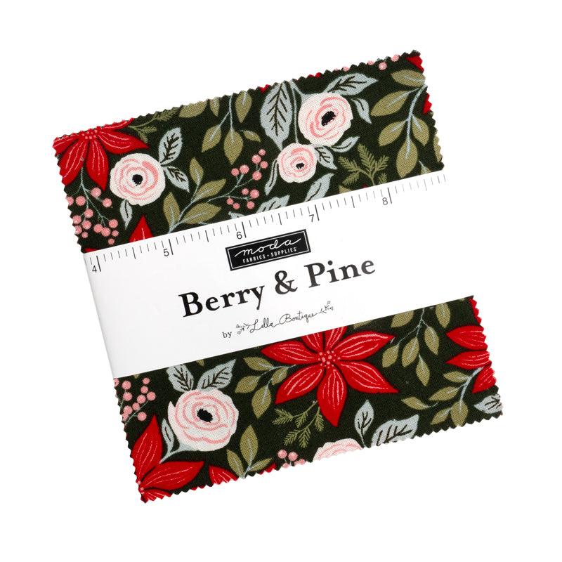 Berry and Pine Charm Pack (5