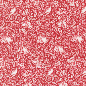 Berry and Pine Christmas Bells Cranberry by Lella Boutique