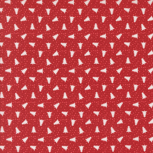 Berry and Pine Little Christmas Trees Cranberry by Lella Boutique