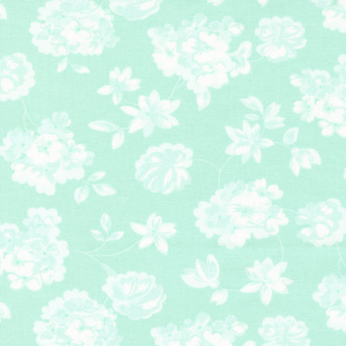 Lighthearted - Garden Aqua by Camille Roskelly