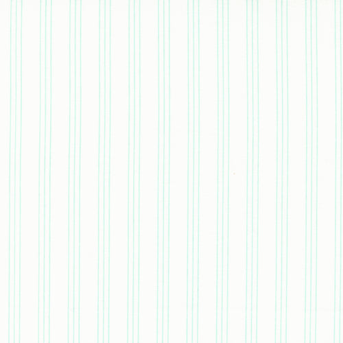 Lighthearted - Stripe Cream Aqua