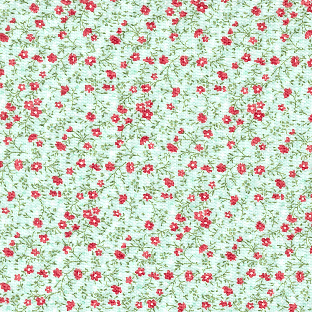 Lighthearted - Meadow Light Aqua by Camille Roskelley
