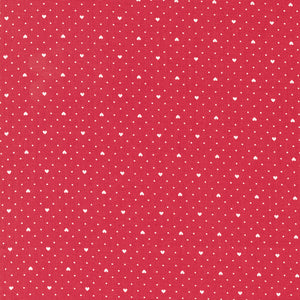 Lighthearted - Dot Red by Camille Roskelley