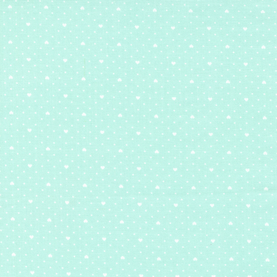 Lighthearted - Dot Aqua by Camille Roskelley