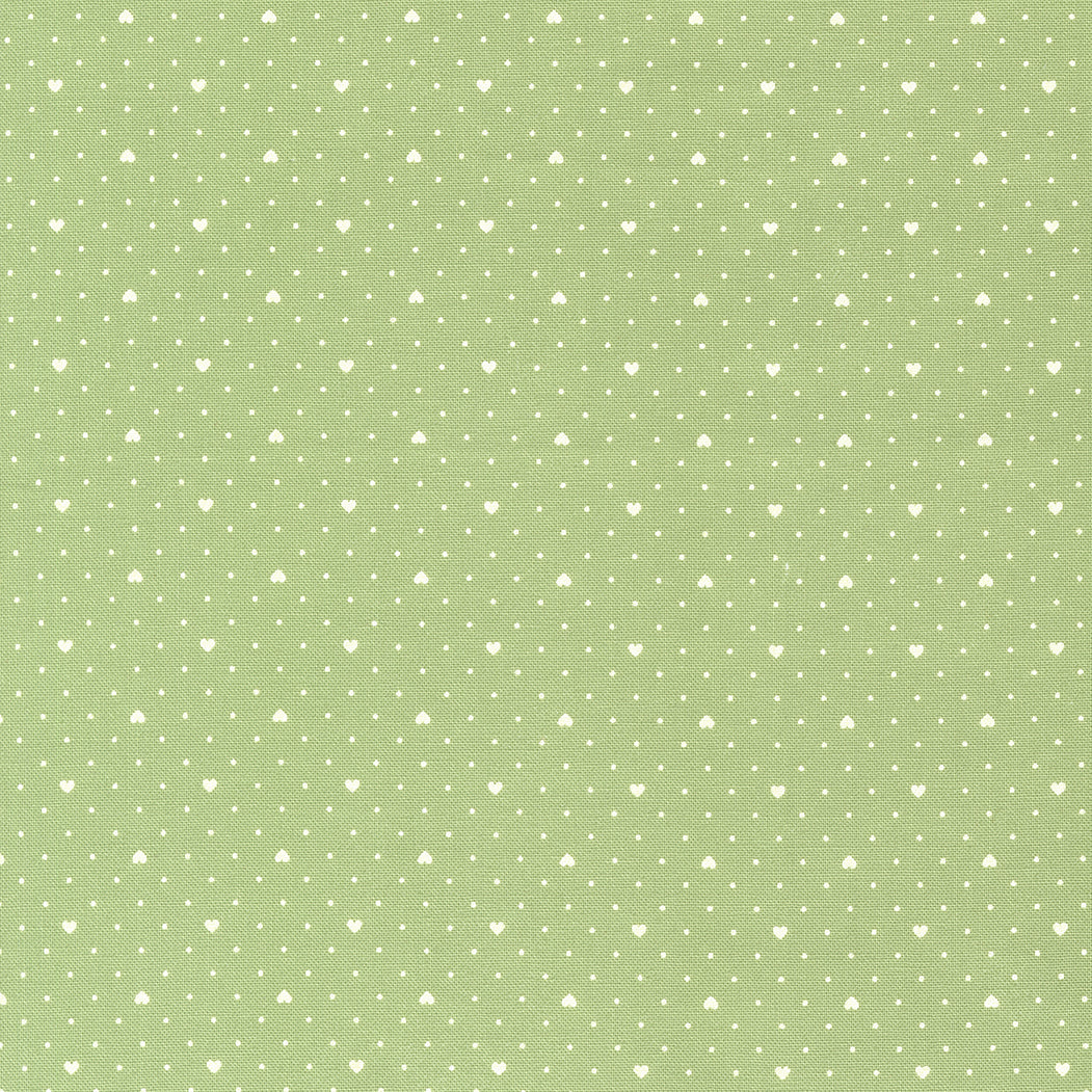 Lighthearted - Dot Green by Camille Roskelley