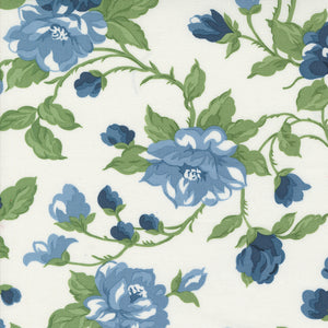 Shoreline - Cottage Large Floral Cream by Camille Roskelley