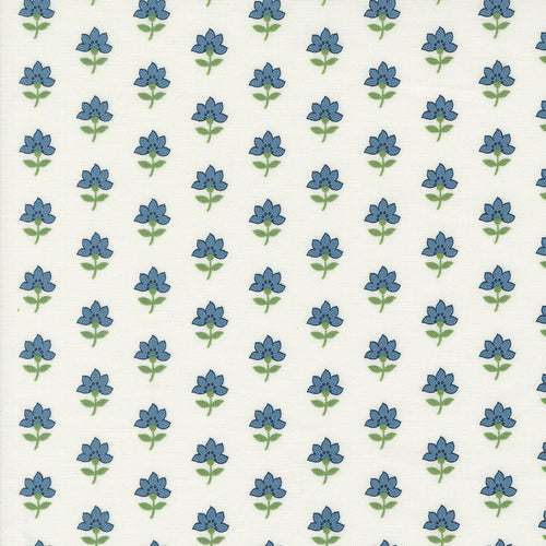 Shoreline - Coastal Florals Cream by Camille Roskelley
