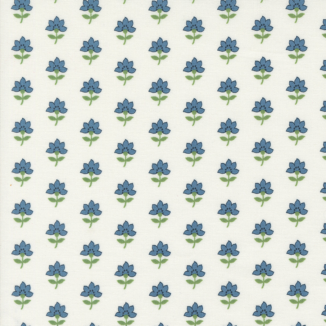 Shoreline - Coastal Florals Cream by Camille Roskelley
