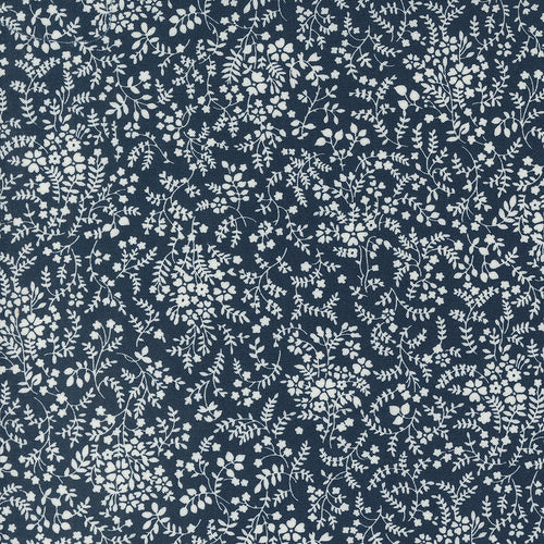 Shoreline - Breeze Small Floral Navy by Camille Roskelley