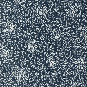 Shoreline - Breeze Small Floral Navy by Camille Roskelley