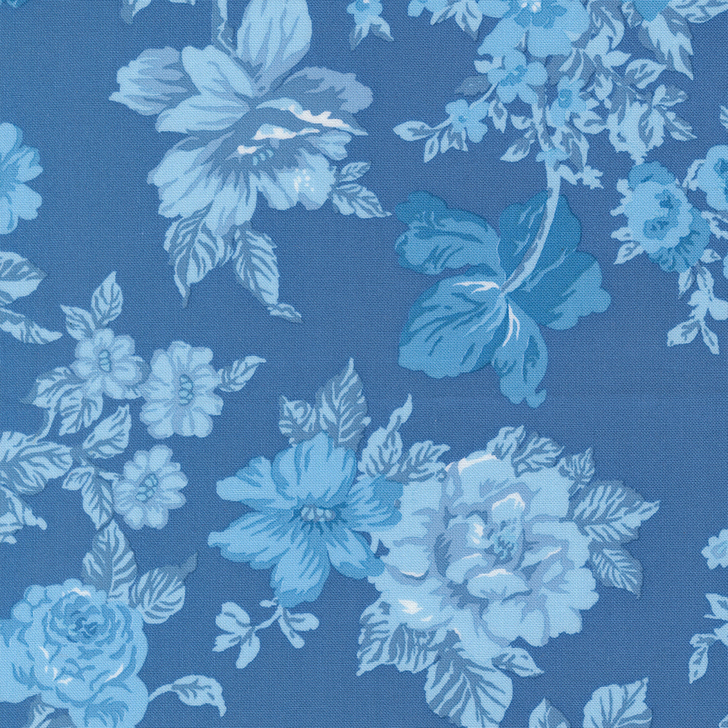 COMING SOON - Blueprint Heirloom Florals Blue by Camille Roskelley