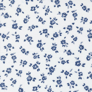 COMING SOON - Blueprint Grace White Navy by Camille Roskelley