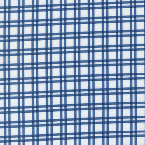 COMING SOON - Blueprint Plaid White Navy by Camille Roskelley