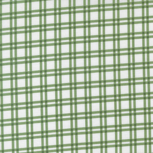COMING SOON - Blueprint Plaid White Grass by Camille Roskelley