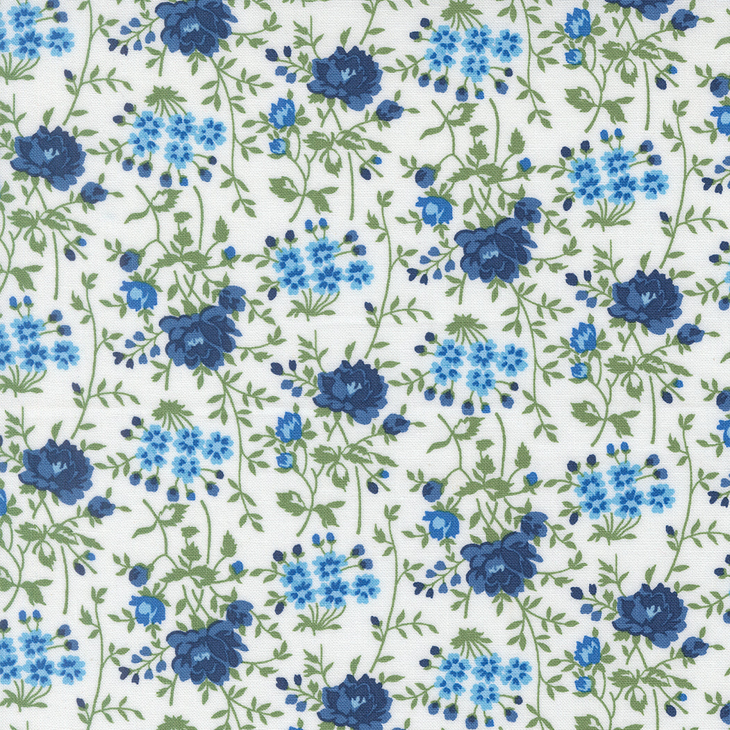 COMING SOON - Blueprint Bloomsbury Florals White Multi by Camille Roskelley