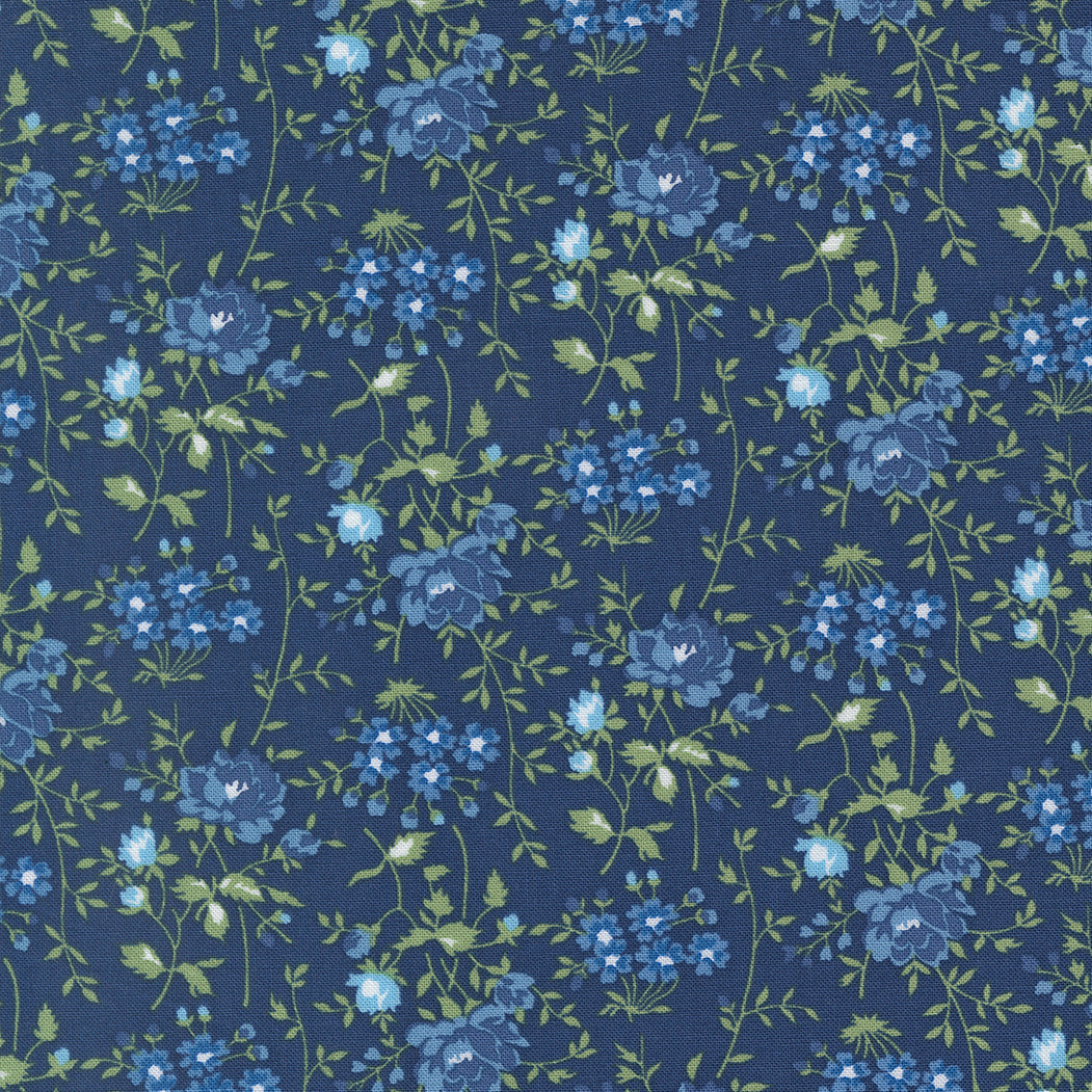 COMING SOON - Blueprint Bloomsbury Florals Navy by Camille Roskelley