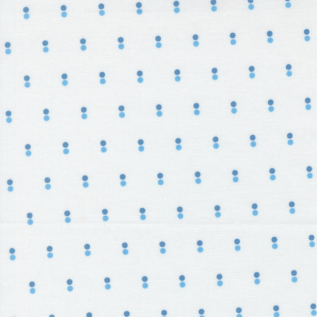 COMING SOON - Blueprint Dots White Harbor by Camille Roskelley