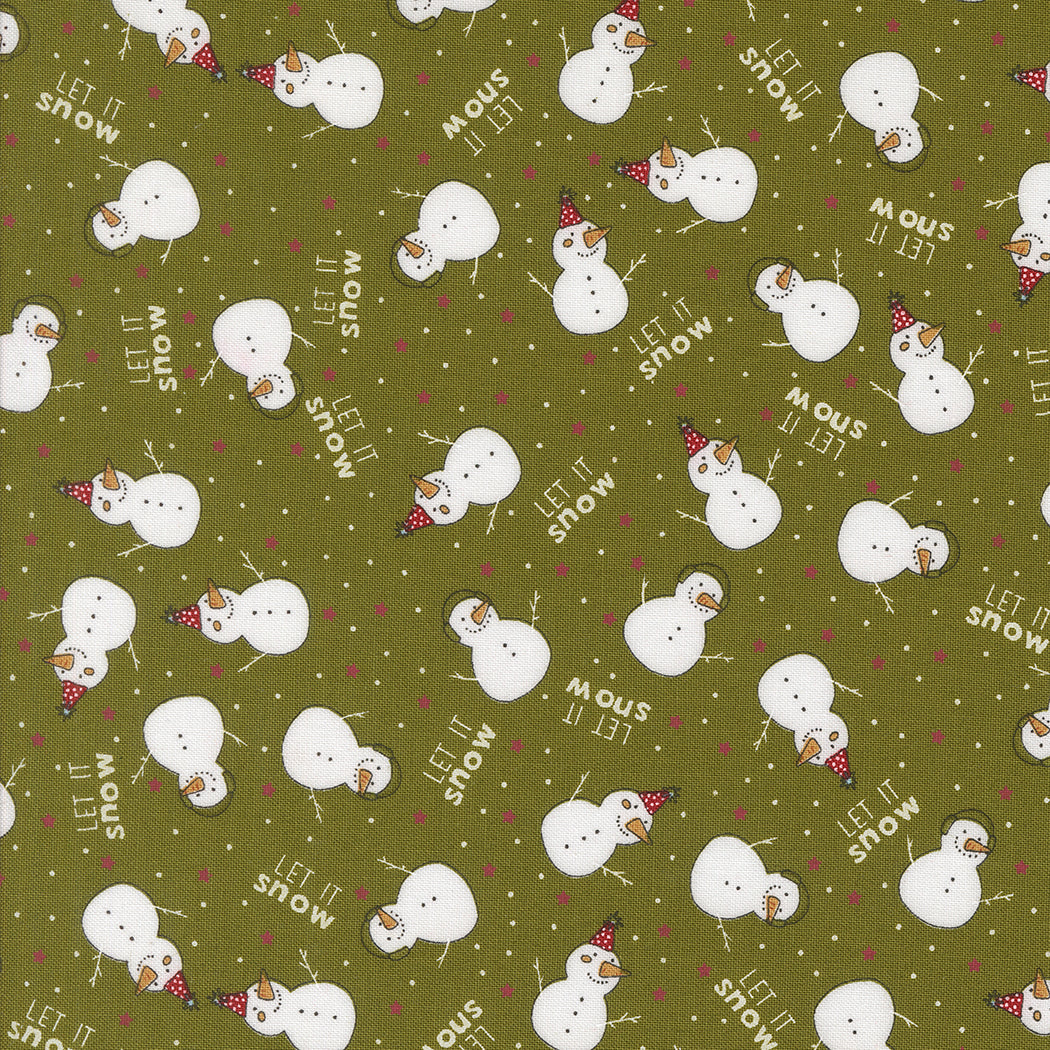 Emmitt and Ivy Snowmen Pine by Sweetwater
