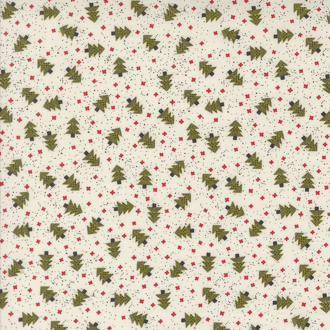 Emmitt and Ivy Christmas Trees Vanilla by Sweetwater