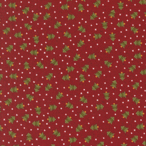 Emmitt and Ivy Christmas Trees Red by Sweetwater