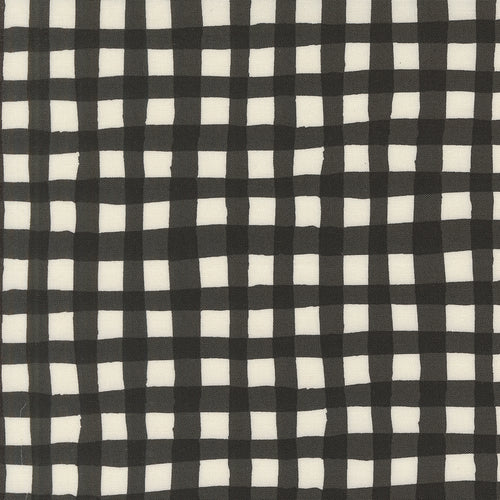 Emmitt and Ivy Gingham Black by Sweetwater
