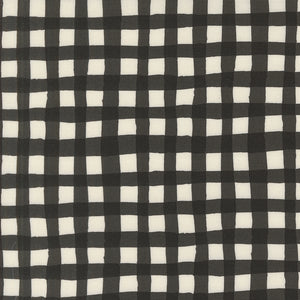 Emmitt and Ivy Gingham Black by Sweetwater
