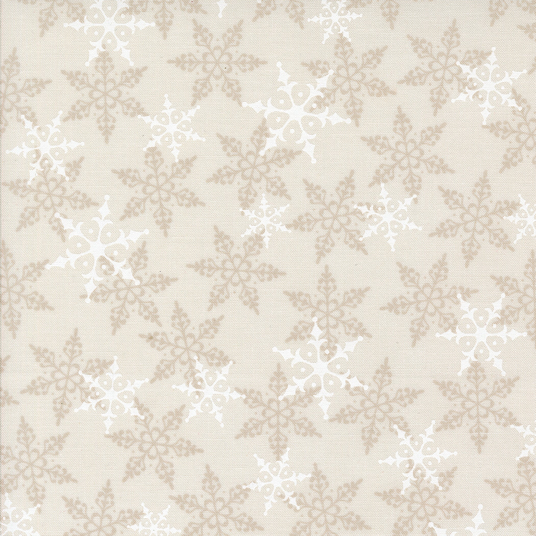 Winter Friends Snowflakes Snowy White by Deb Strain
