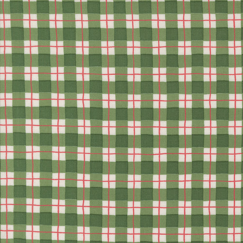 Winter Friends Plaid Spruce by Deb Strain