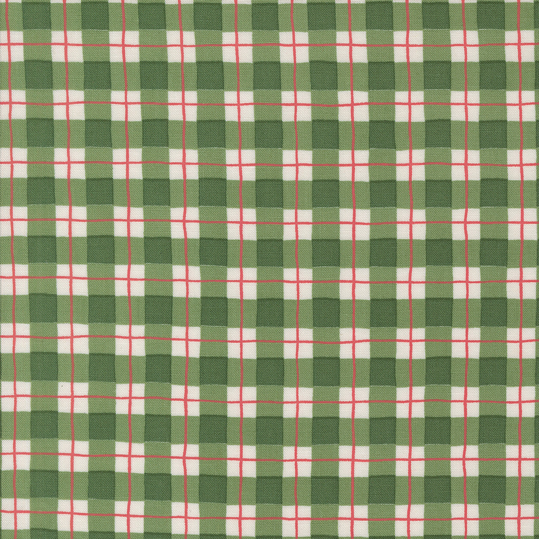 Winter Friends Plaid Spruce by Deb Strain