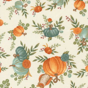 I Love Fall Most of All Pumpkins and Owls Warm White by Deb Strain