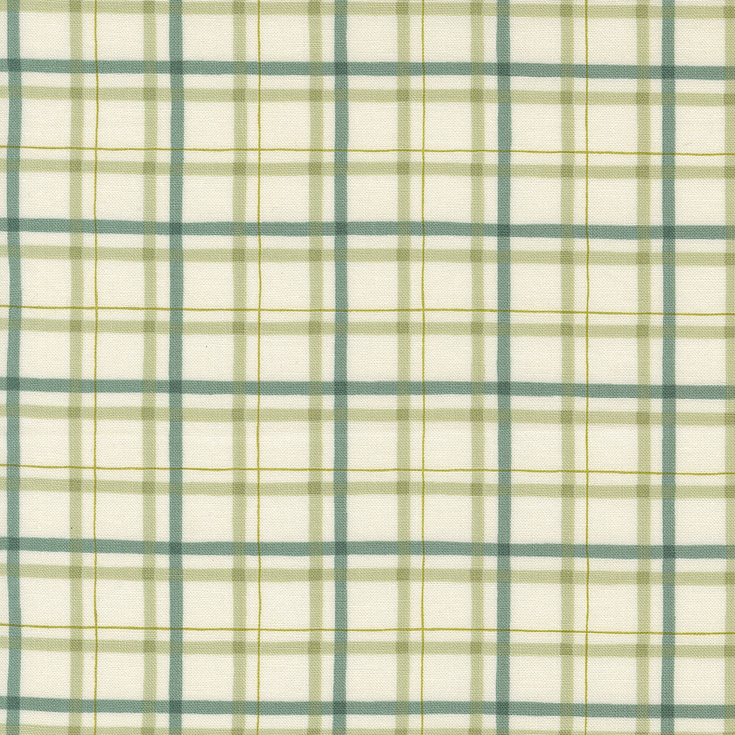 I Love Fall Most of All Plaid Warm White by Deb Strain