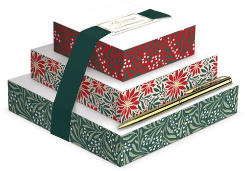 Tower of Note with Pen - Winter Market by Lady Jayne