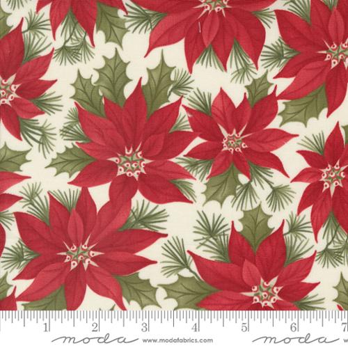 A Christmas Carol - Promising Poinsettia - Snowflake by 3 Sisters