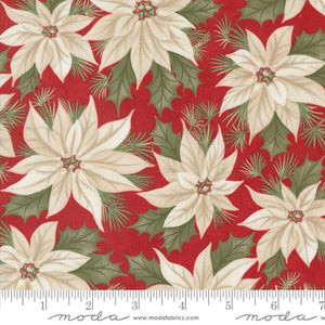 A Christmas Carol - Promising Poinsettia - Crimson by 3 Sisters